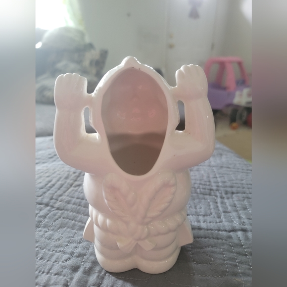 VTG BENIHANA TIKI MUG ANGRY SUMO WRESTLER FIGURINE PLANTER 6.5” - Picture 5 of 5